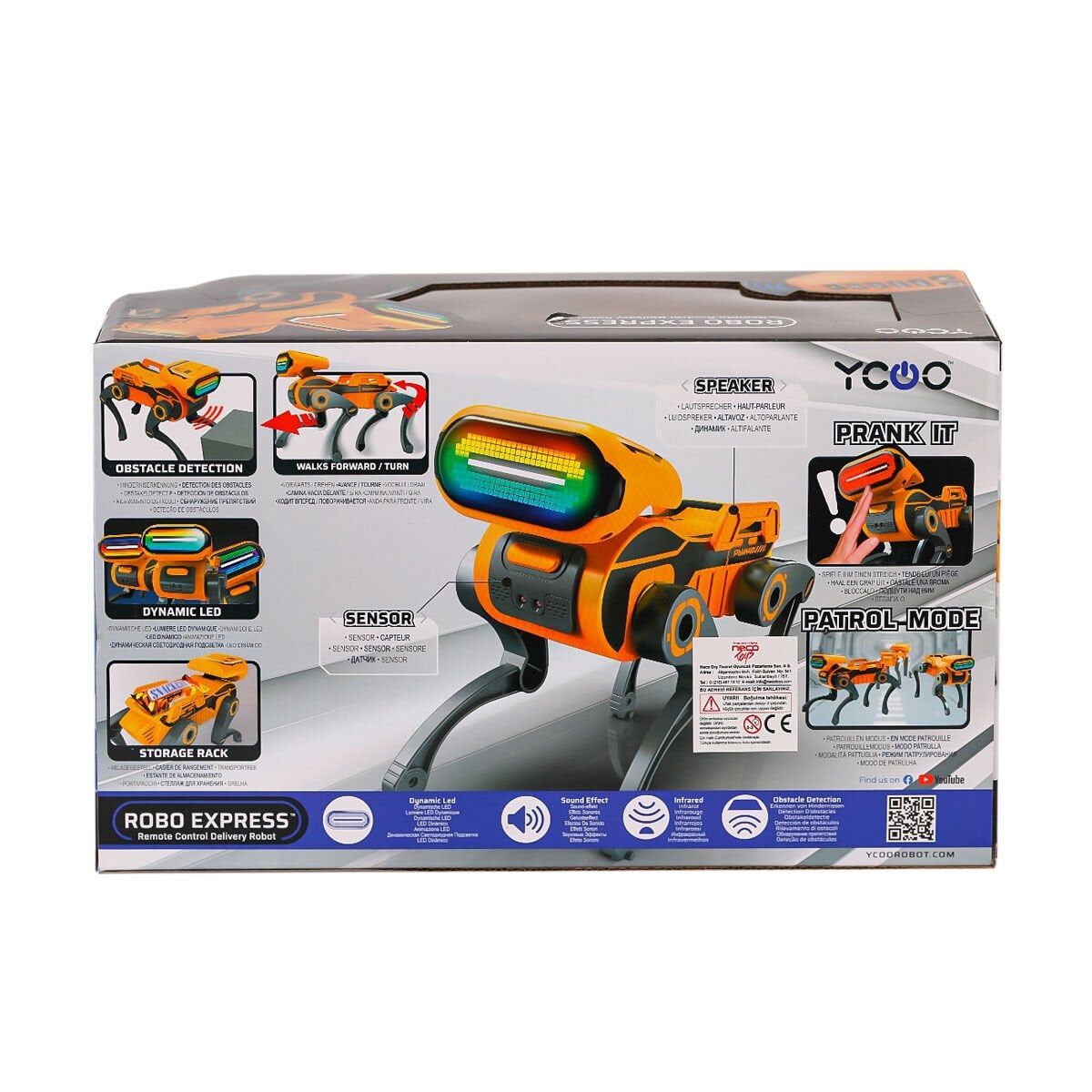Sil 88166 Silverlit Kumandalı Robo Express -Necotoys