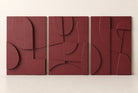 70X100 Cm Fas Renkleri Tablo Set