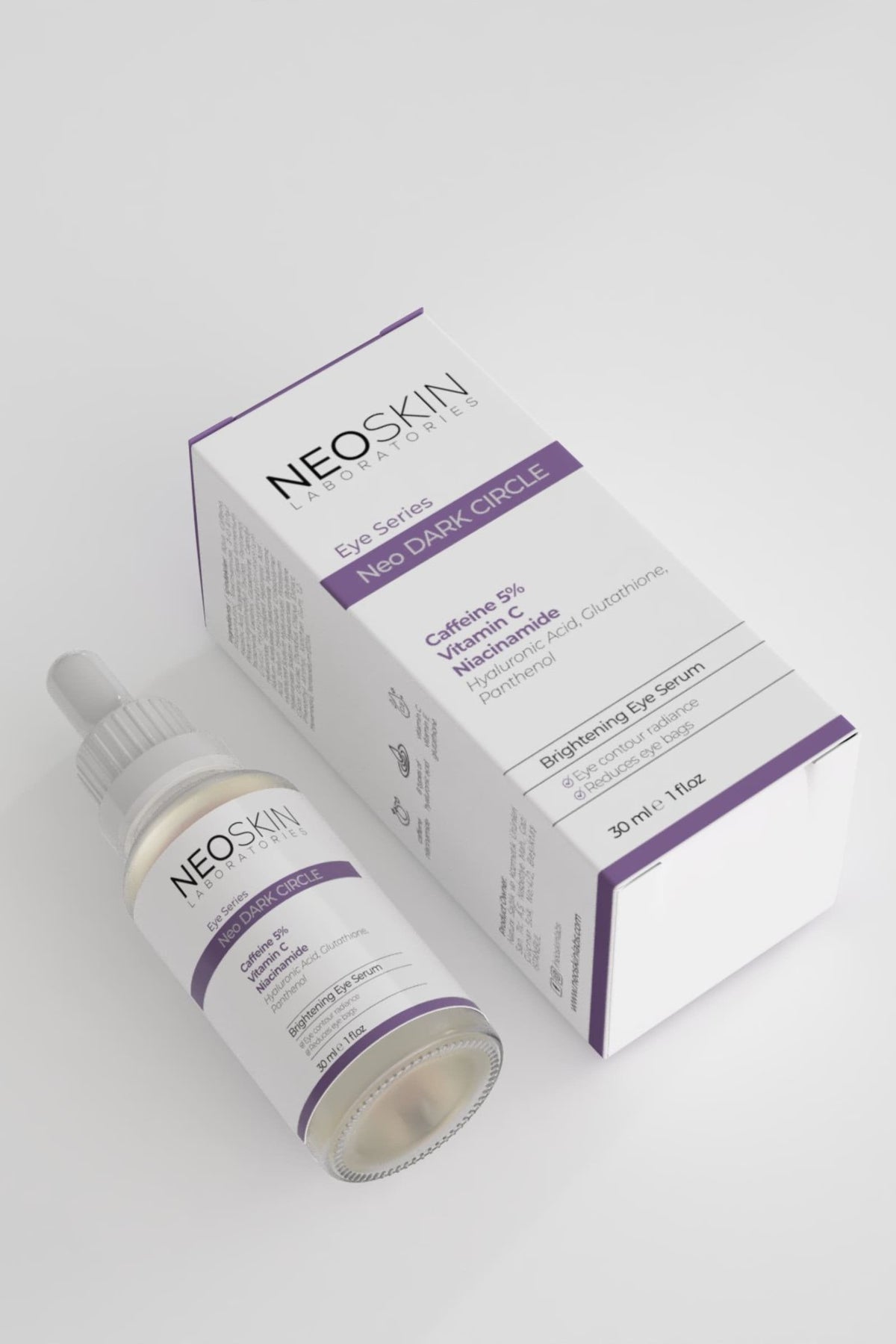 Neoskin-Neo Dark Cırcle 30ml Göz Altı Morluk Ve Torbalanma Karşıtı, Aydınlatıcı Göz çevresi özel Serumu-Göz Serumu-6-roqelvaxirum.shop