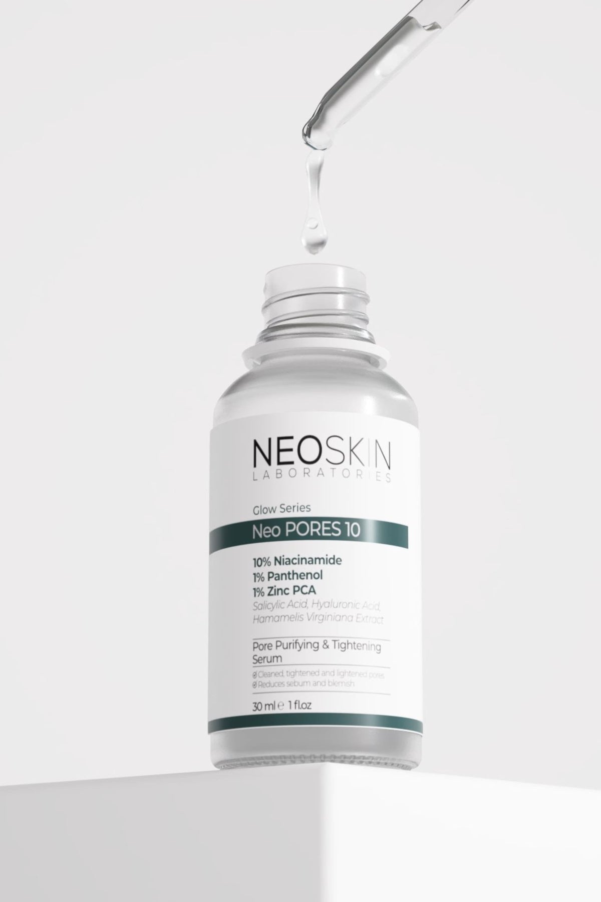 Neoskin-Neo Pores 10 30ml Gözenek Sıkılaştırıcı, Siyah Nokta Ve Akne Karşıtı özel Aydınlatıcı Bakım Serumu-Cilt Serumu-3-roqelvaxirum.shop