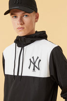 New Era-MLB Colorblock Windbreaker Neyyan Black-Mont-4-roqelvaxirum.shop