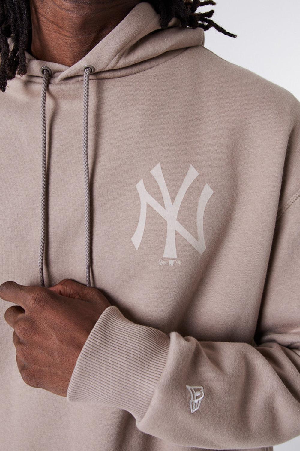 New Era-MLB League Essential Oversized Hoodie Brown-Sweatshirts & Hoodies-2-roqelvaxirum.shop