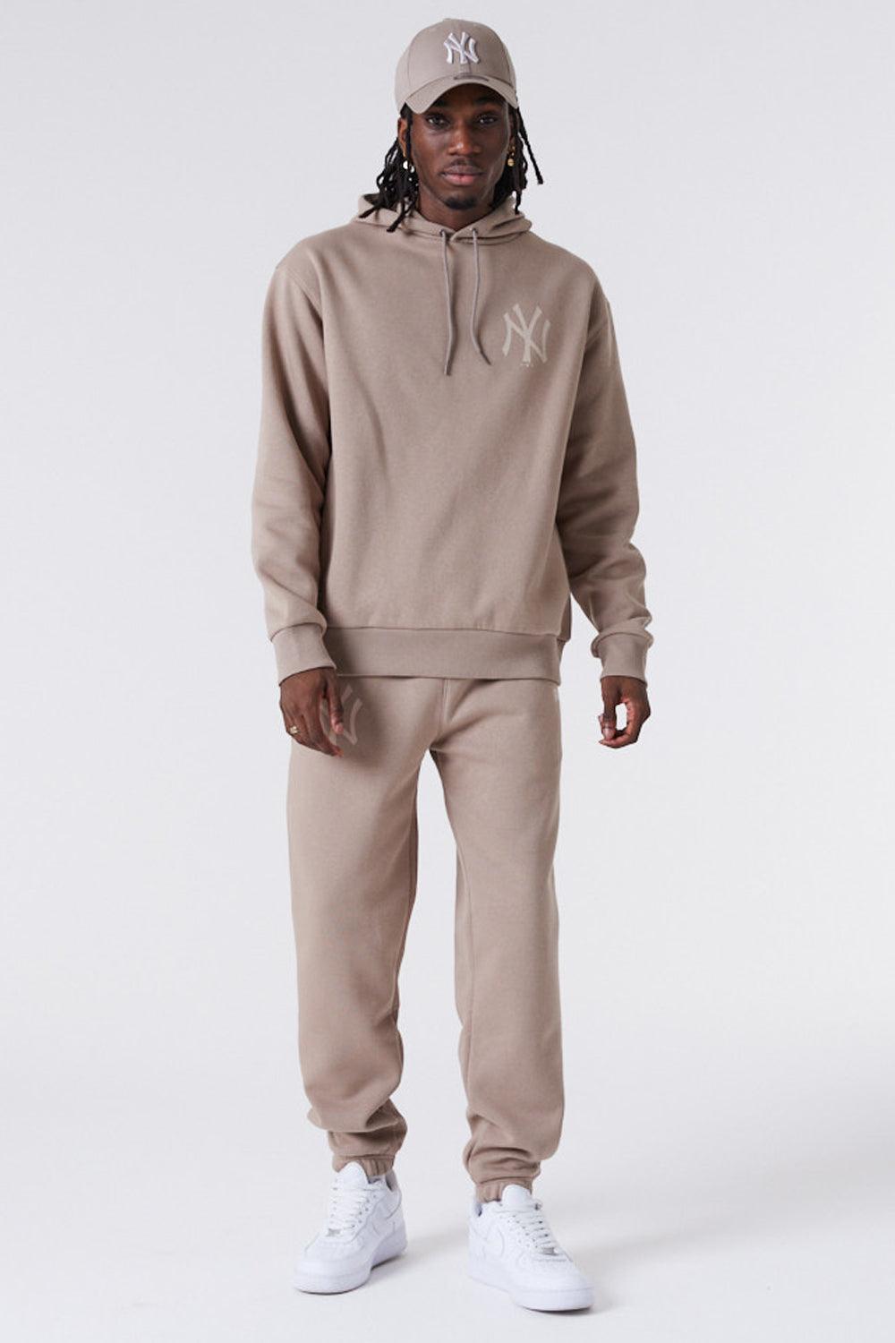 New Era-MLB League Essential Oversized Hoodie Brown-Sweatshirts & Hoodies-7-roqelvaxirum.shop