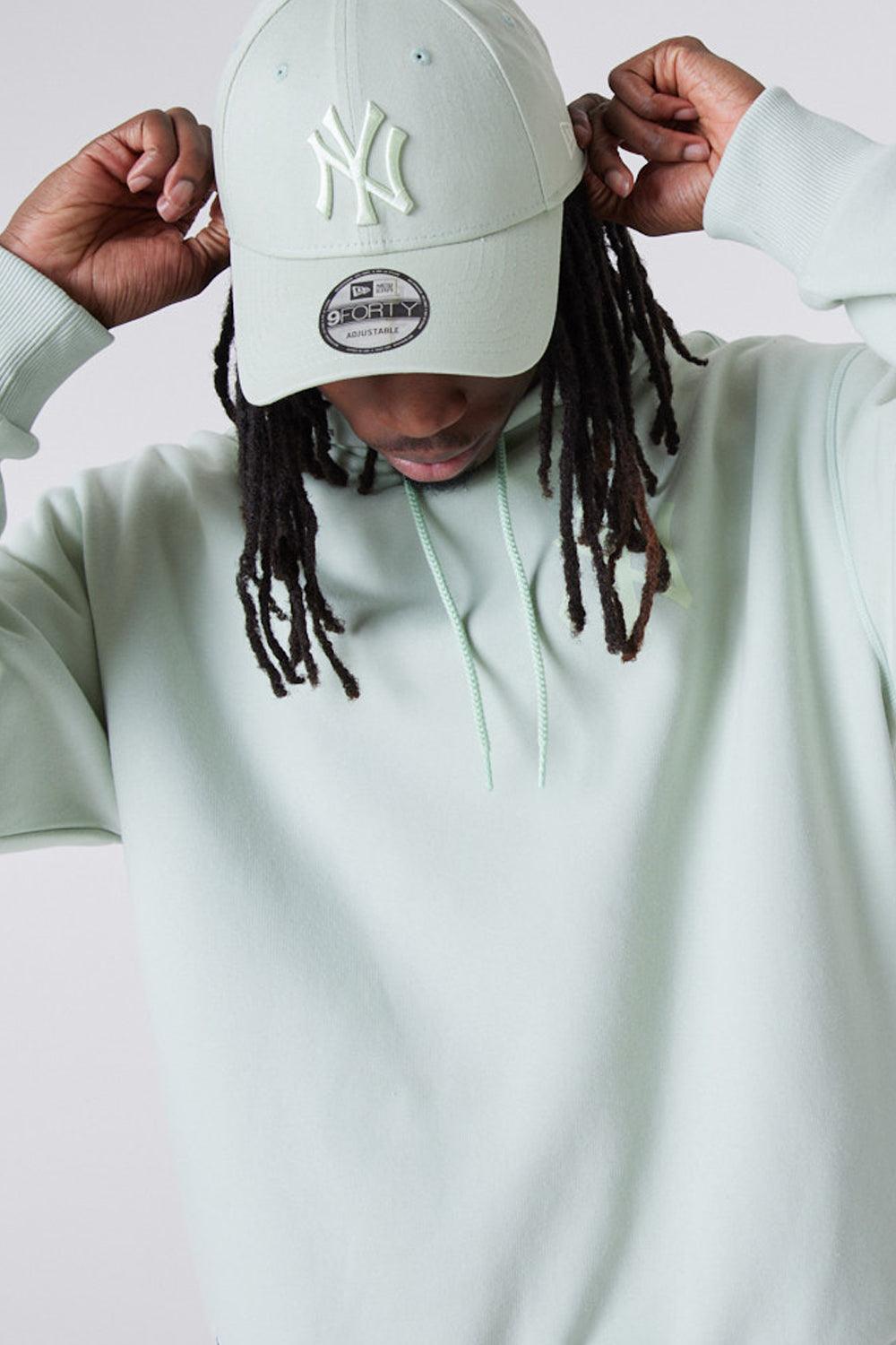 New Era-MLB League Essential Oversized Hoodie Green-Sweatshirts & Hoodies-5-roqelvaxirum.shop