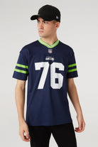 New Era-NFL Logo Oversized Tee Seattle Seahawks-T-Shirts-4-roqelvaxirum.shop