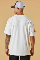 New Era-Washed Pack Wordmark Oversized Tee LA Lakers-T-Shirts-2-roqelvaxirum.shop
