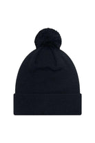 New Era-Women's Metallic Pom Beanie Neyyan BLKMTS-Bere-2-roqelvaxirum.shop