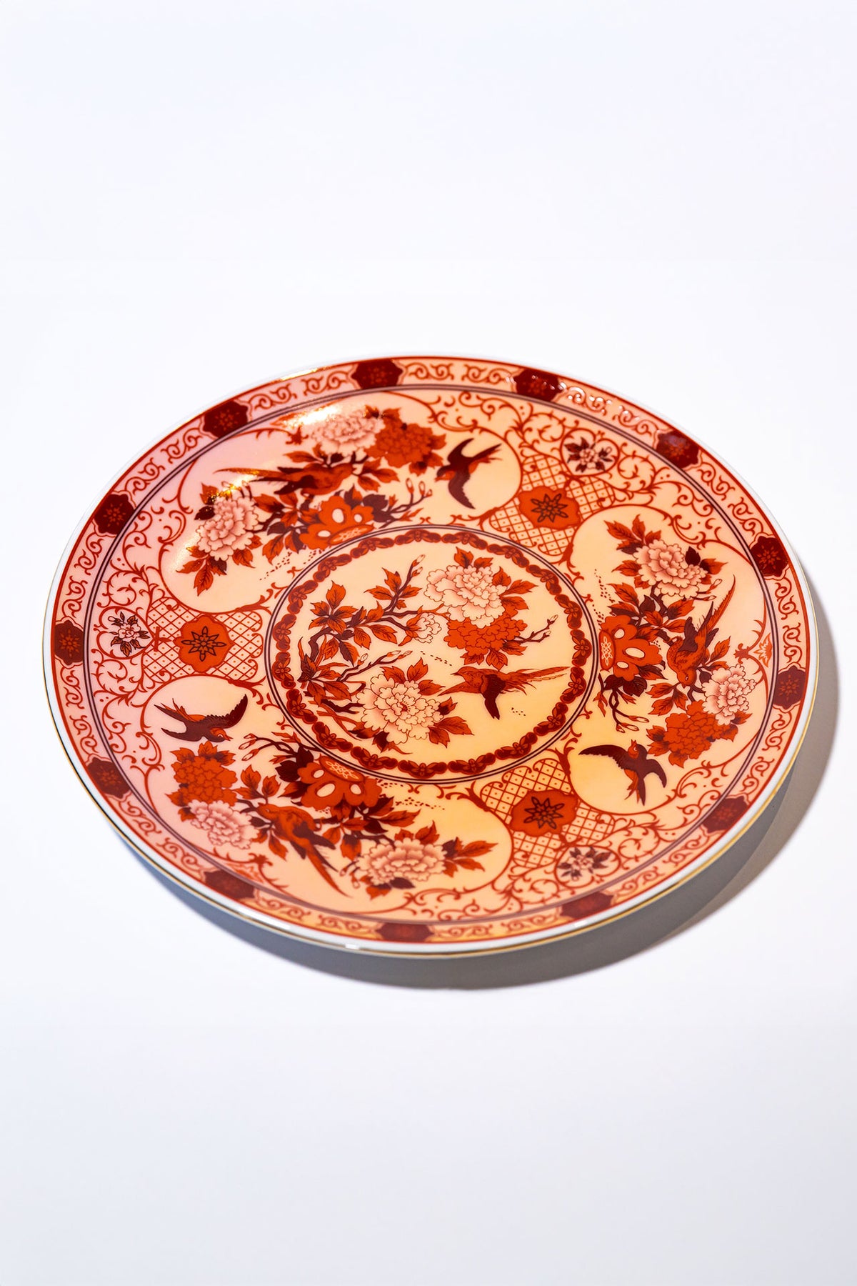 Eternal Warm Coral Pasta Tabak (2'Li Set)