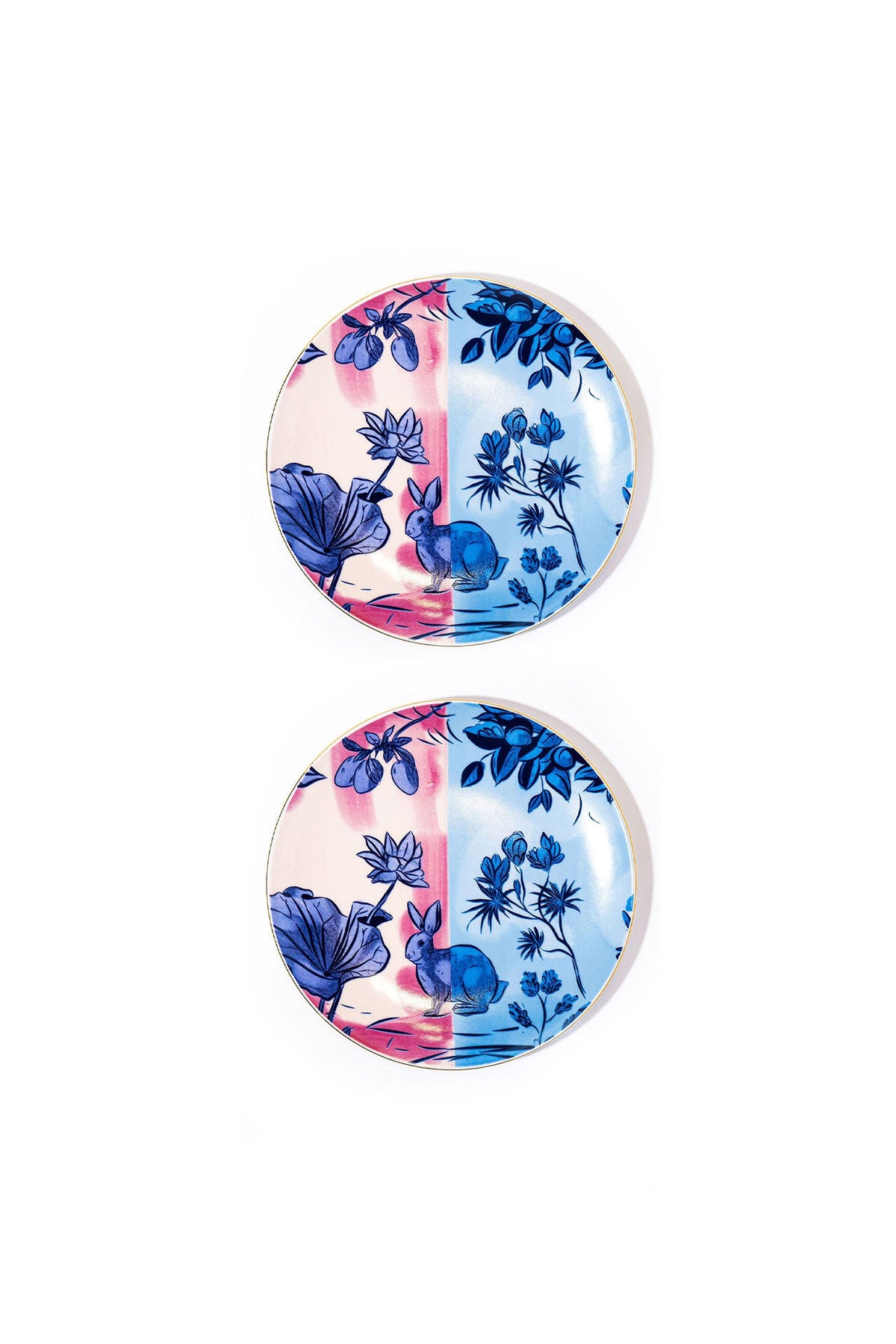 Signature Pink &Amp; Blue Servis Tabak (2'Li Set) - 0
