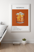 Nord Design-Kokteyl Serisi Çerçeveli Tablo - Negroni-Tablo-1-roqelvaxirum.shop