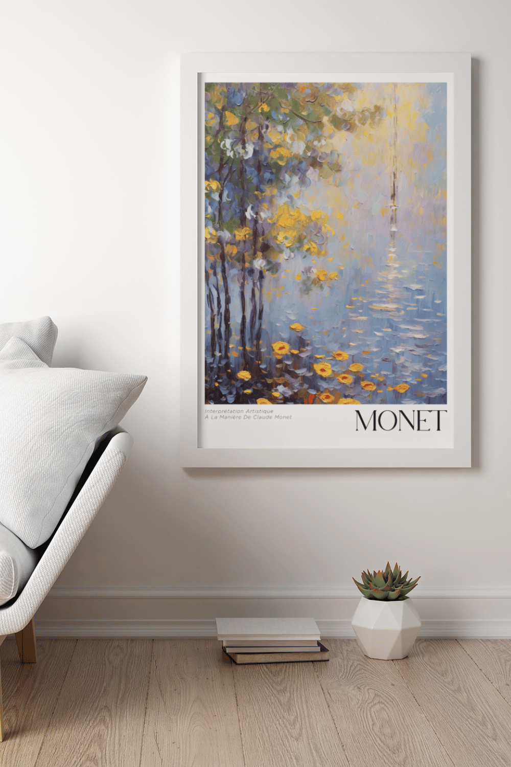 Nord Design-Ressam Serisi Çerçeveli Tablo - Claude Monet - 04-Tablo-2-roqelvaxirum.shop