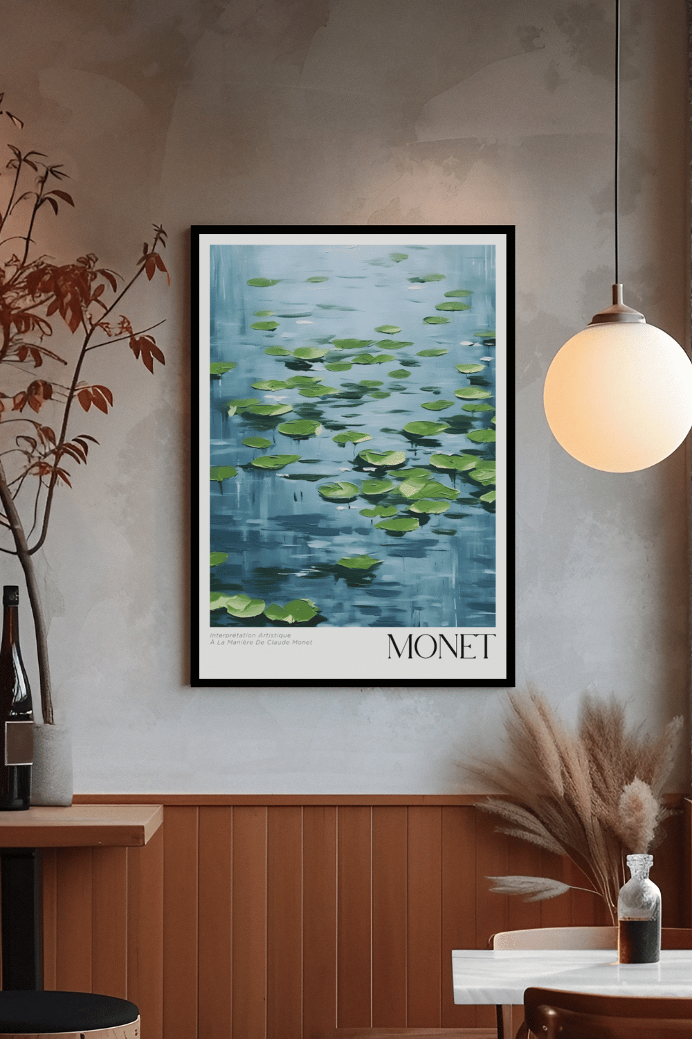 Nord Design-Ressam Serisi Çerçeveli Tablo - Claude Monet - 05-Tablo-3-roqelvaxirum.shop