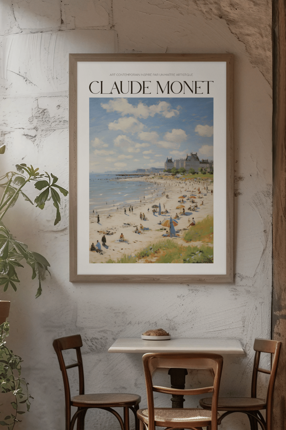 Nord Design-Ressam Serisi Çerçeveli Tablo - Claude Monet - 06-Tablo-2-roqelvaxirum.shop