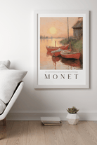 Nord Design-Ressam Serisi Çerçeveli Tablo - Claude Monet - 12-Tablo-3-roqelvaxirum.shop