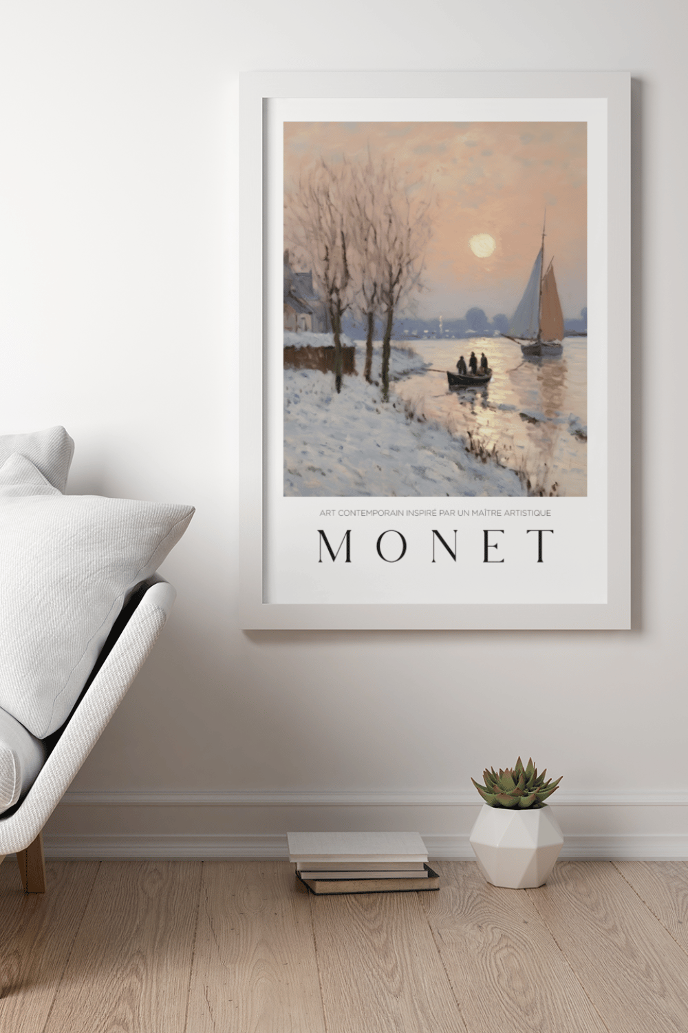 Nord Design-Ressam Serisi Çerçeveli Tablo - Claude Monet - 15-Tablo-3-roqelvaxirum.shop