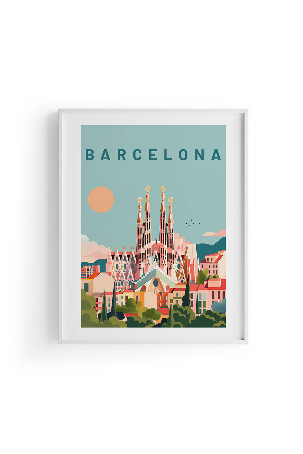 ODA.products-Barcelona İllüstrasyon Şehir Tablo-Tablo-2-roqelvaxirum.shop