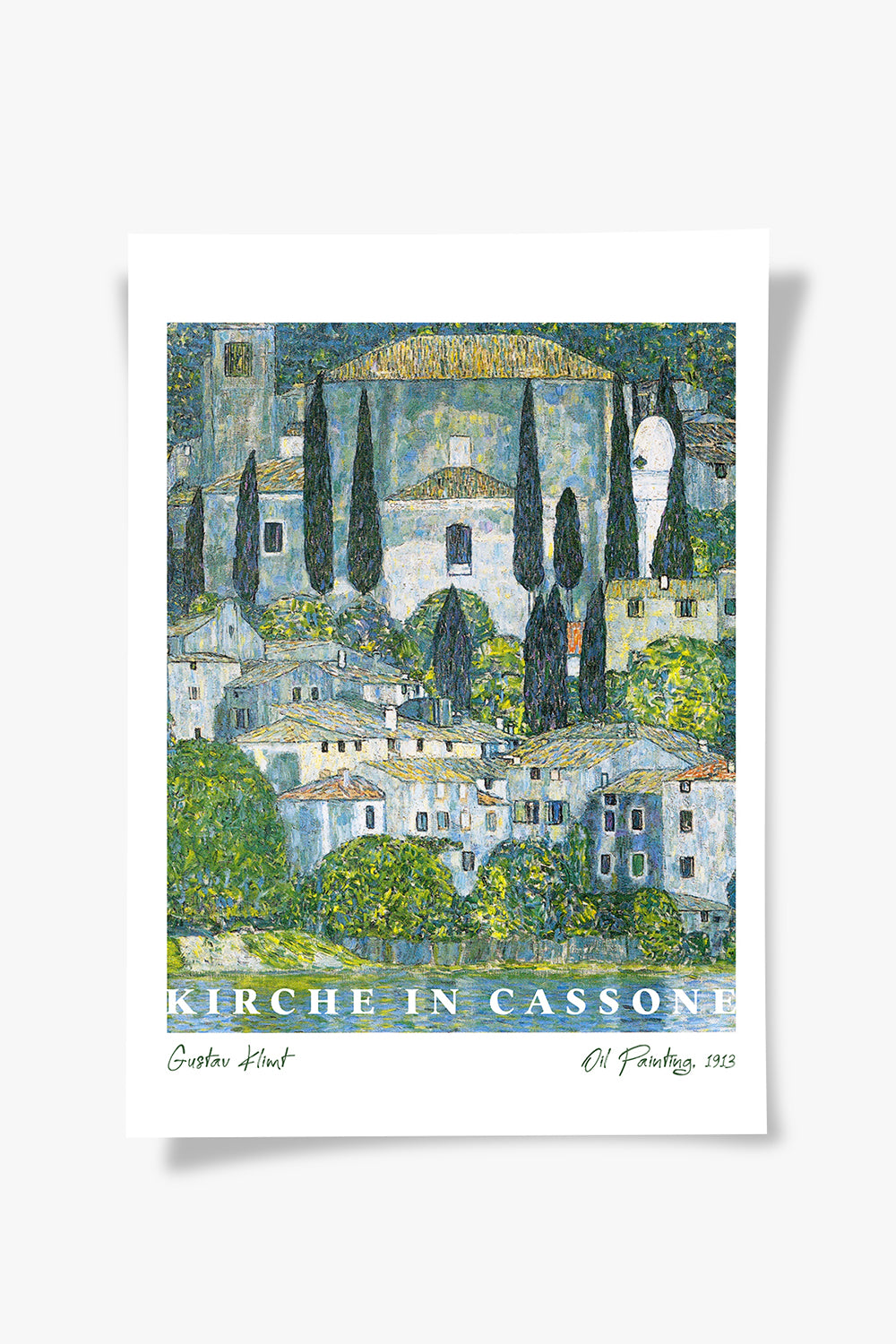 ODA.products-Kirche İn Cassone, Gustav Klimt | Ünlü Ressam Tablosu-Tablo-5-roqelvaxirum.shop
