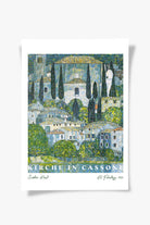 ODA.products-Kirche İn Cassone, Gustav Klimt | Ünlü Ressam Tablosu-Tablo-5-roqelvaxirum.shop