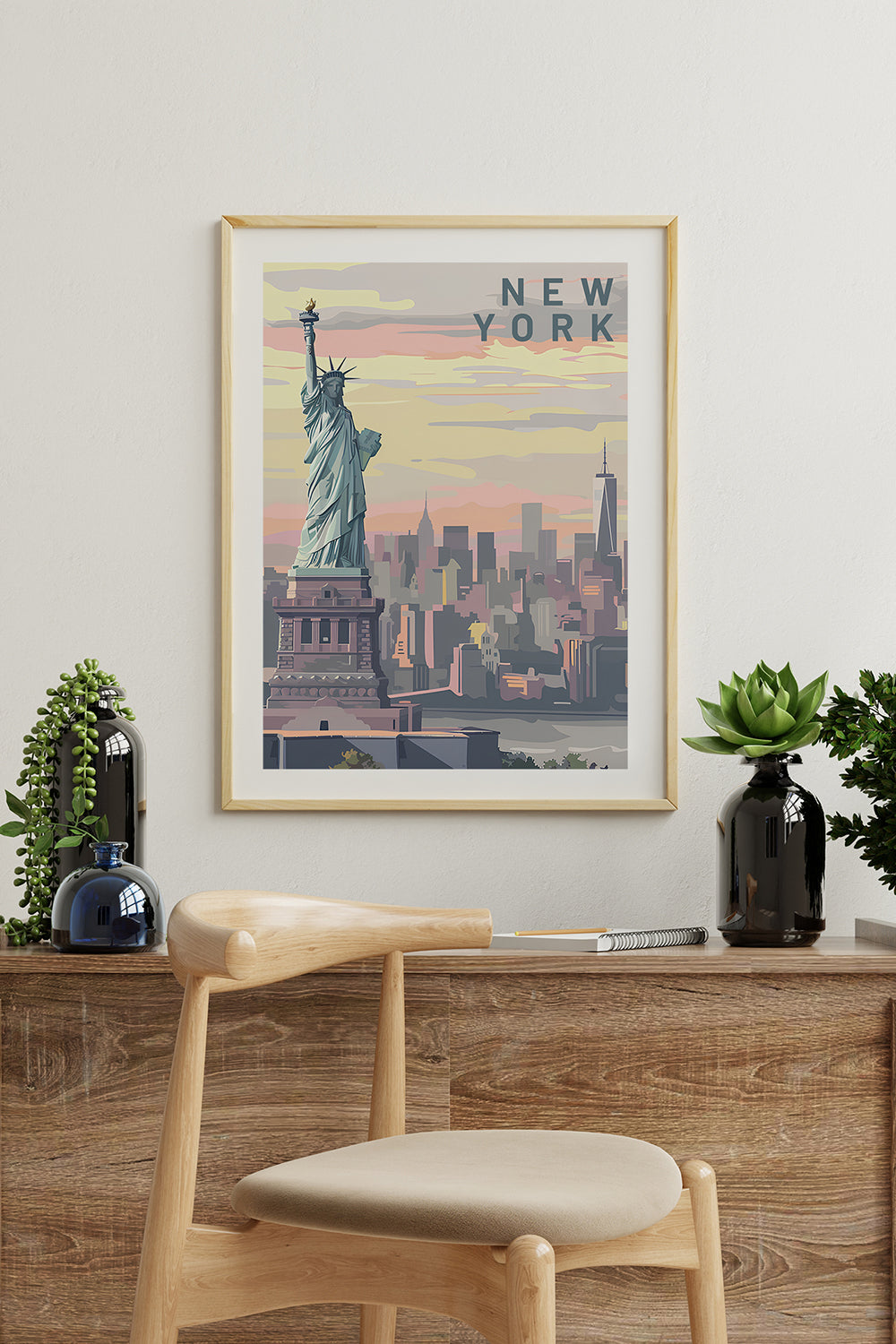 ODA.products-New York İllüstrasyon Şehir Tablo-Tablo-1-roqelvaxirum.shop