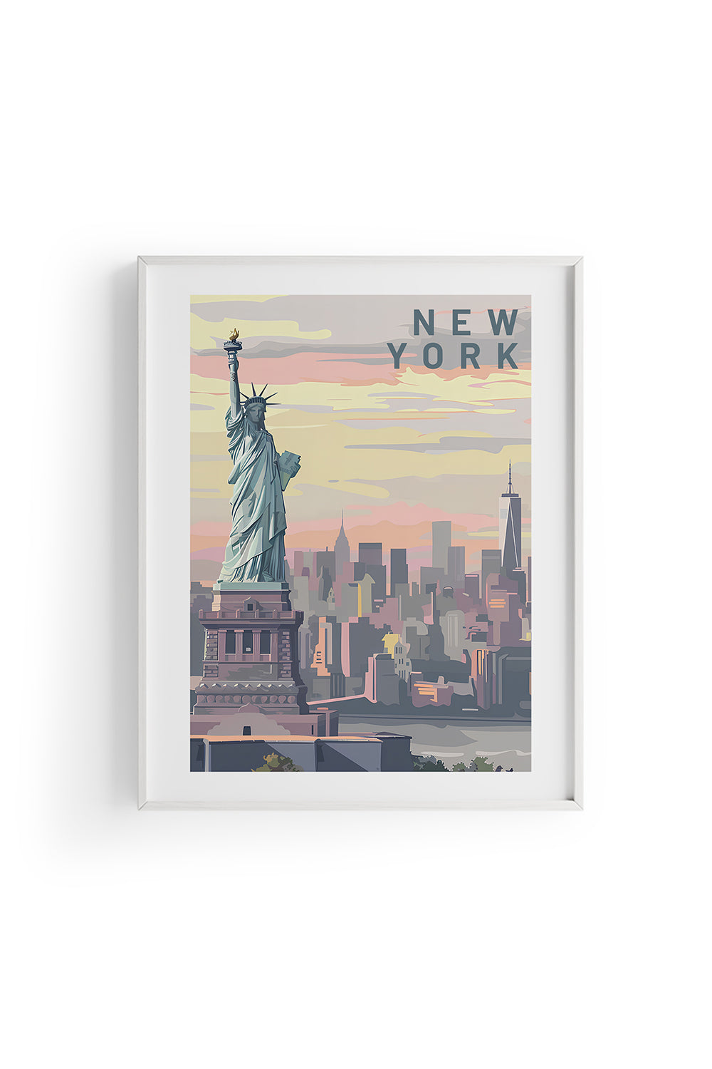 ODA.products-New York İllüstrasyon Şehir Tablo-Tablo-2-roqelvaxirum.shop