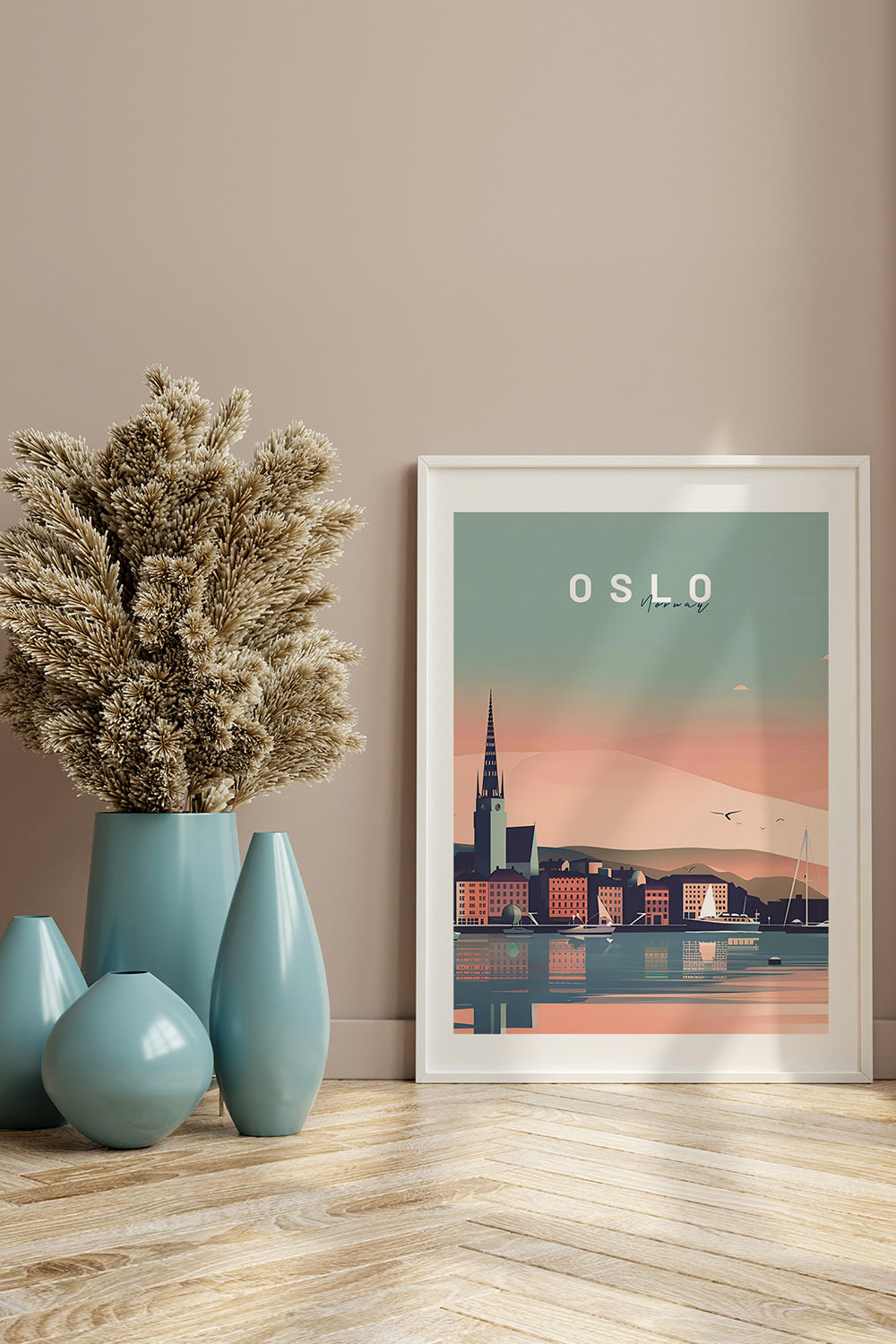 ODA.products-Oslo İllüstrasyon Şehir Tablo-Tablo-4-roqelvaxirum.shop