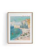 ODA.products-The Beach And The Falaise D'amont, Claude Monet | Ünlü Ressam Tablosu-Tablo-4-roqelvaxirum.shop