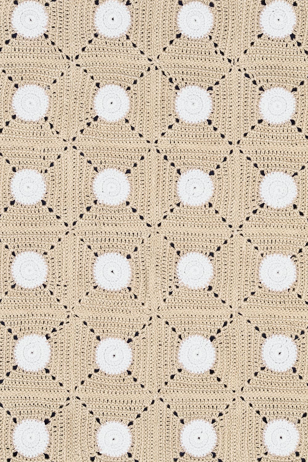 OHM Handmade-Bej Beyaz Tiny Dots El İşi Dantel Örtü-Dantel Örtüler-3-roqelvaxirum.shop