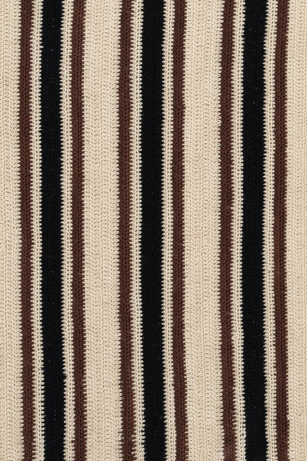 OHM Handmade-Bej Kahverengi Siyah Stripes El İşi Dantel Örtü-Dantel Örtüler-3-roqelvaxirum.shop