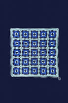 OHM Handmade-Mavi Saks Lacivert Granny El İşi Dantel Örtü-Dantel Örtüler-1-roqelvaxirum.shop