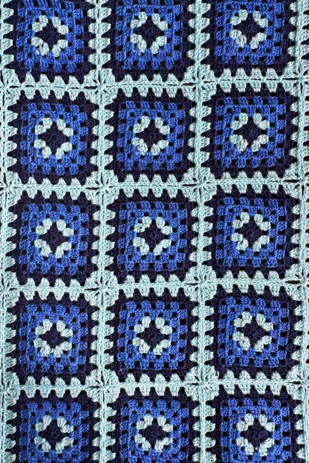 OHM Handmade-Mavi Saks Lacivert Granny El İşi Dantel Örtü-Dantel Örtüler-3-roqelvaxirum.shop