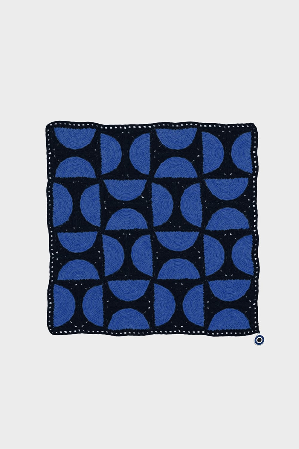 OHM Handmade-Saks Siyah Circus El İşi Dantel Örtü-Dantel Örtüler-1-roqelvaxirum.shop