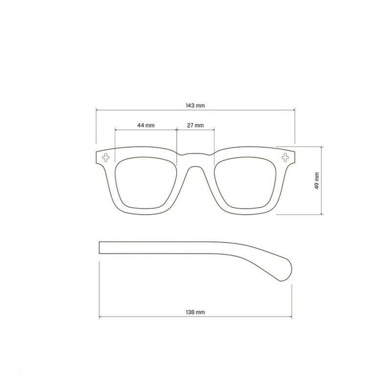Okkia Firenze Unisex Güneş Gözlüğü Dirty Havana / Lens: Siyah Gradyan