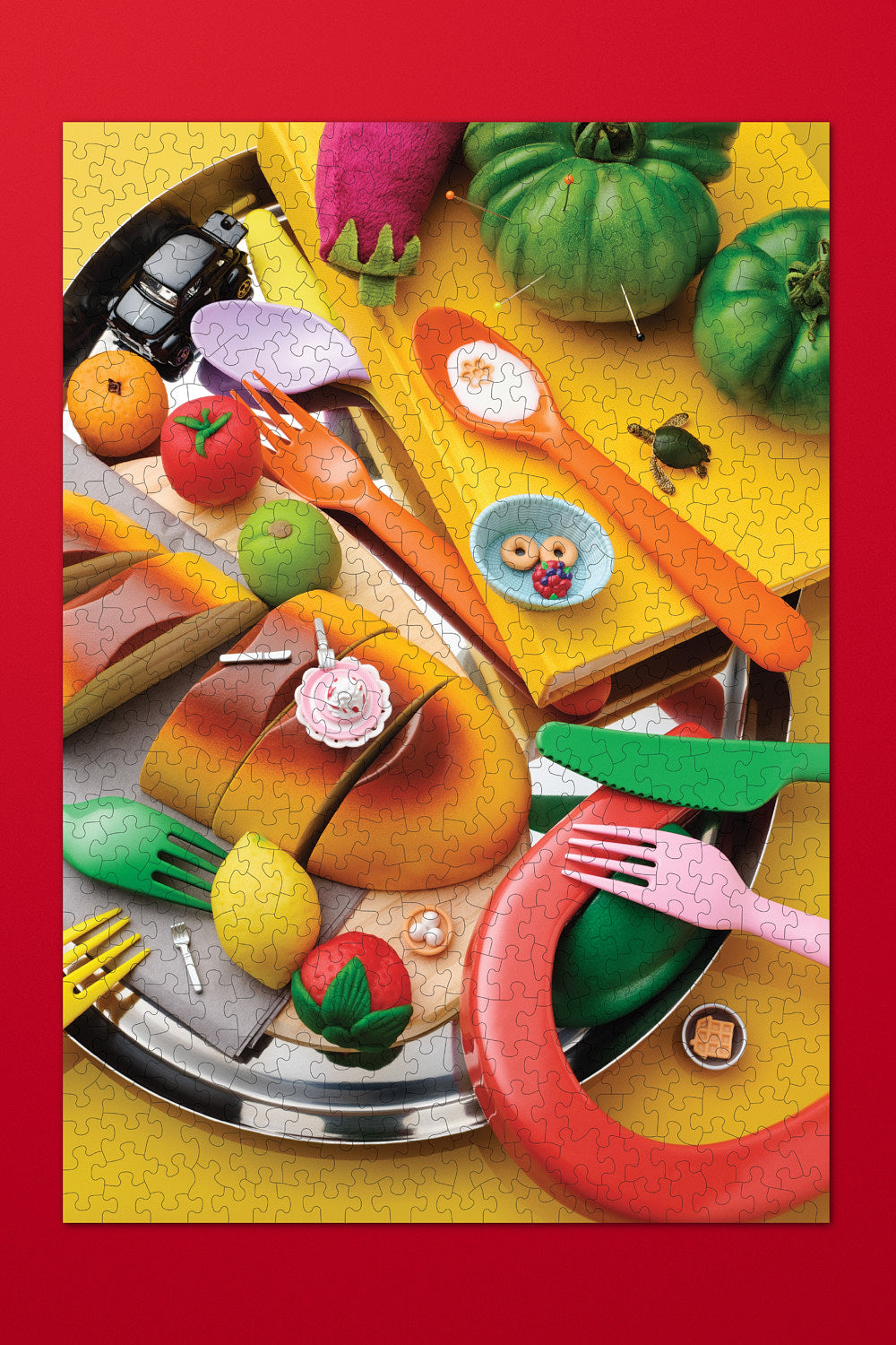 The Chaotic Diet Jigsaw Puzzle 500 Parça / Yapboz 46x66cm - 3