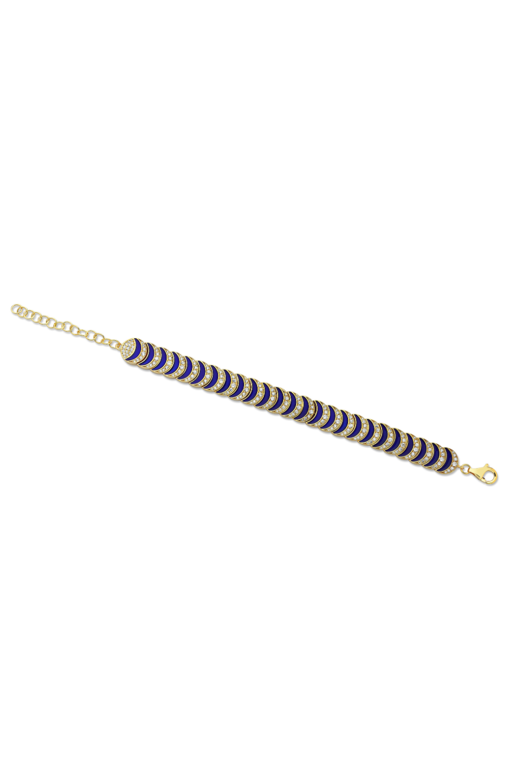Odda75-Altın Kaplama Mihrimah Bileklik Lacivert-Bileklik-1-roqelvaxirum.shop
