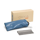 Okkia-Okkia Club Panarea Mavi Lens Polarize Güneş Gözlüğü Şeffaf Füme-Güneş Gözlüğü-7-roqelvaxirum.shop