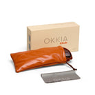 Okkia-Okkia Club Procida Siyah Lens Polarize Güneş Gözlüğü Turuncu Jel-Güneş Gözlüğü-7-roqelvaxirum.shop
