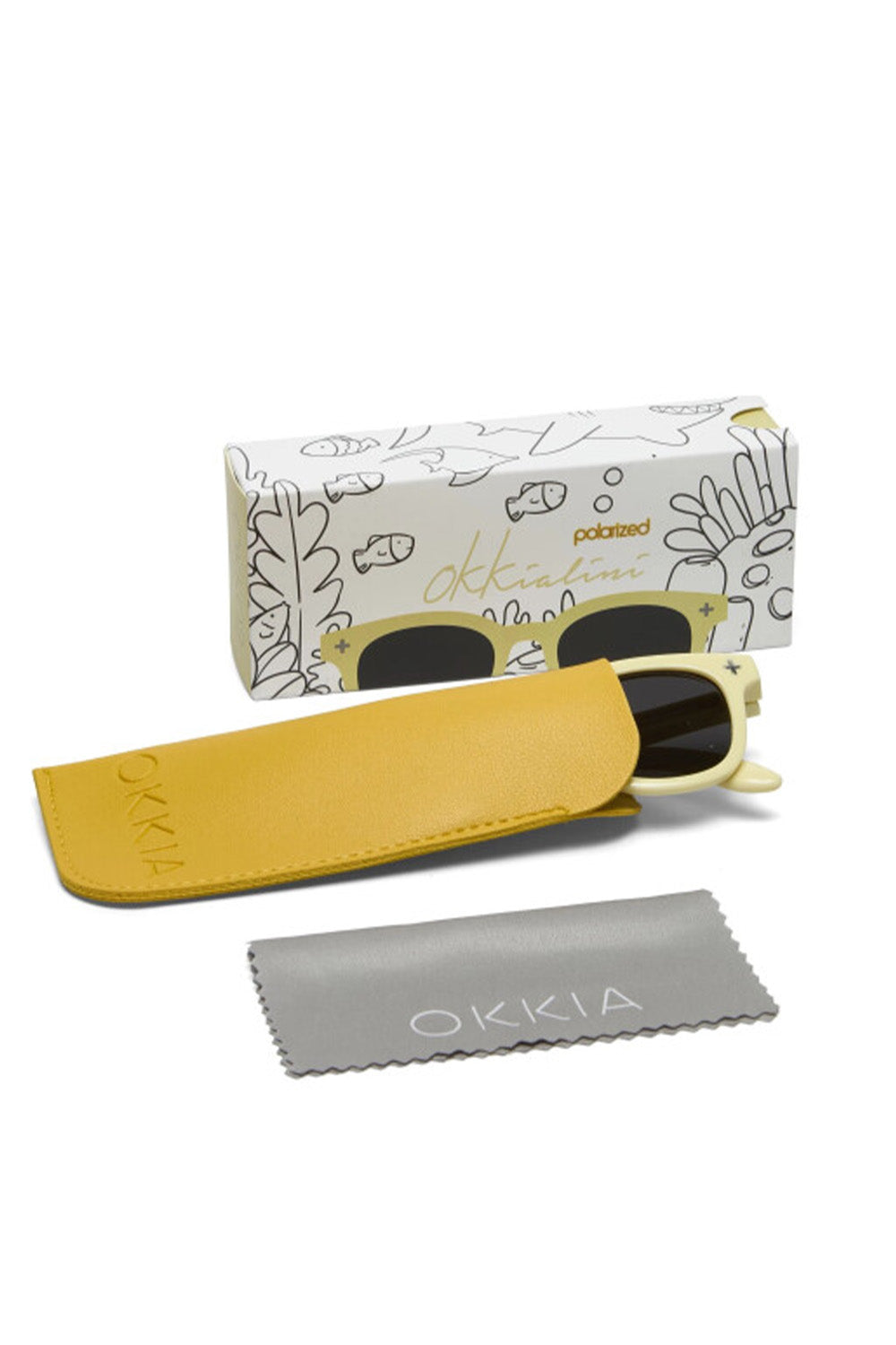 Okkia-Lini Orlando Bambino Çocuk Güneş Gözlüğü Krem 6/10 Yaş-Güneş Gözlüğü-6-roqelvaxirum.shop