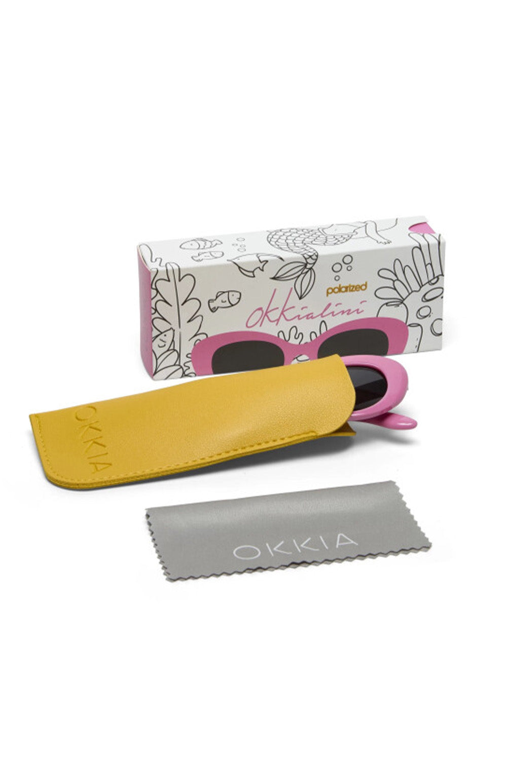 Okkia-Lini Paris Bambina Çocuk Güneş Gözlüğü Pembe 3/5 Yaş-Güneş Gözlüğü-5-roqelvaxirum.shop