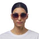 Okkia-Okkia Silvia Güneş Gözlüğü Kahverengi Pembe Degrade-Güneş Gözlüğü-3-roqelvaxirum.shop