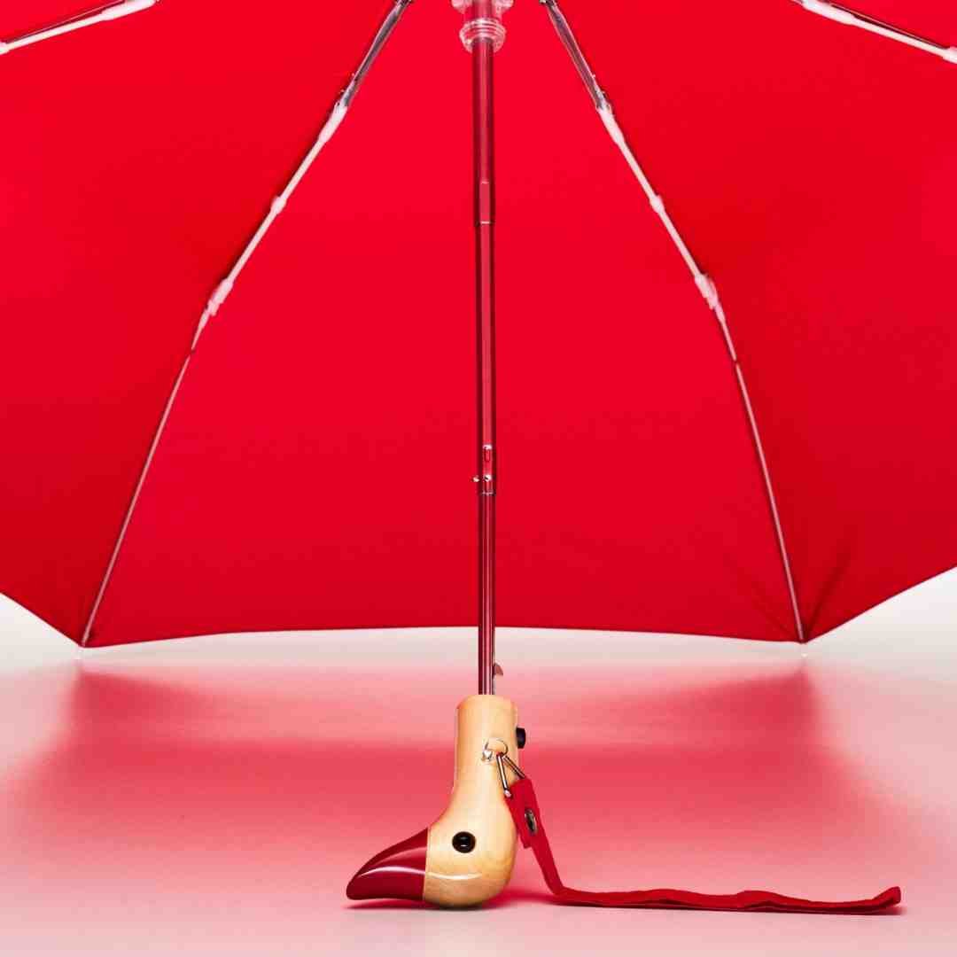 Original Duckhead-Original Duckhead Duck Kompakt şemsiye Kırmızı-Şemsiye-4-roqelvaxirum.shop