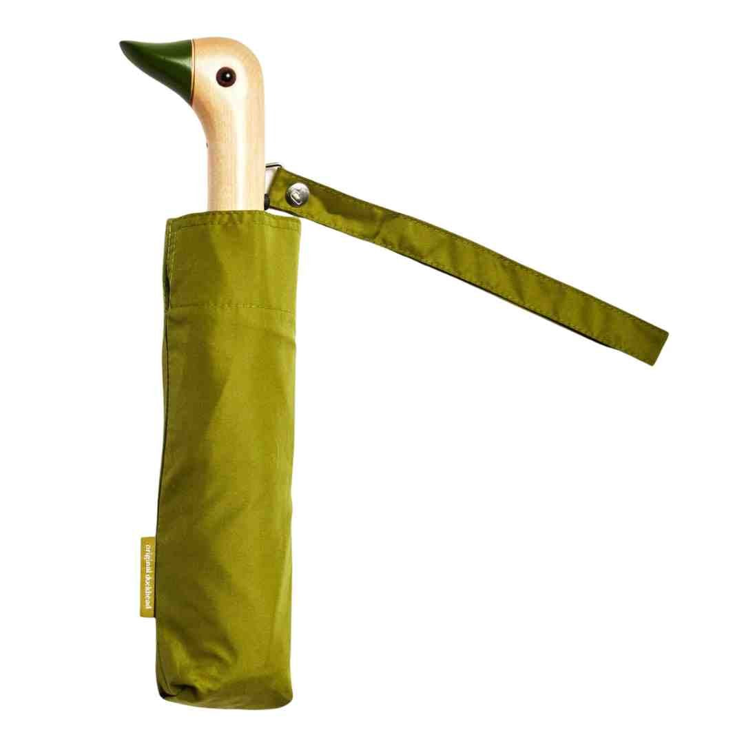 Original Duckhead-Original Duckhead Duck Kompakt şemsiye Olive-Şemsiye-1-roqelvaxirum.shop