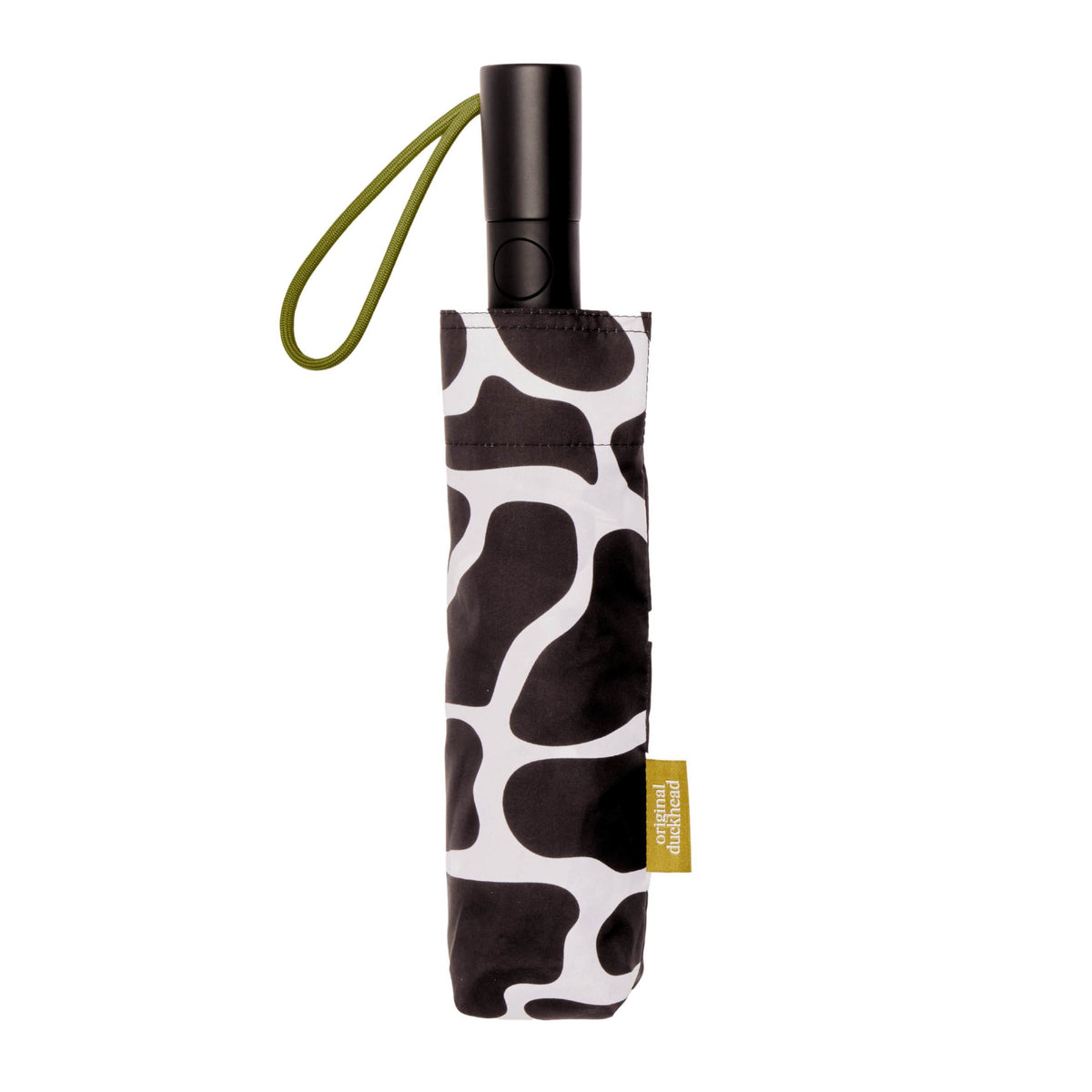 Original Duckhead-Original Duckhead The Daily Black Ripples Automatic Umbrella-Şemsiye-1-roqelvaxirum.shop