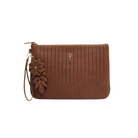 Otrera-Braided Clutch Brown-Clutch-1-roqelvaxirum.shop