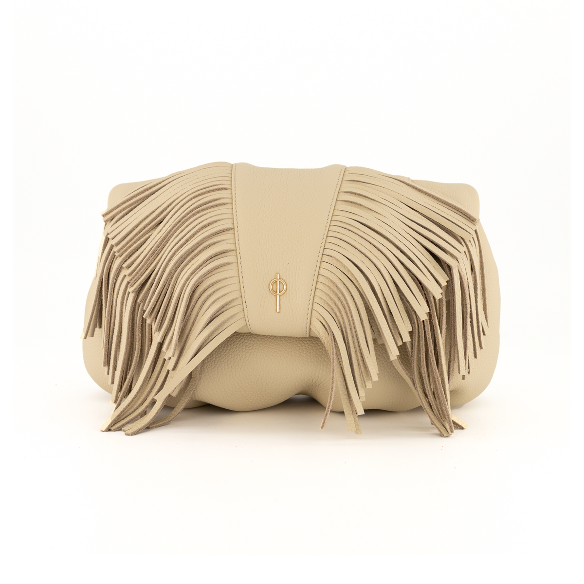 Otrera-Fringe Leda Beige-Clutch-1-roqelvaxirum.shop