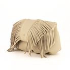 Otrera-Fringe Leda Beige-Clutch-2-roqelvaxirum.shop
