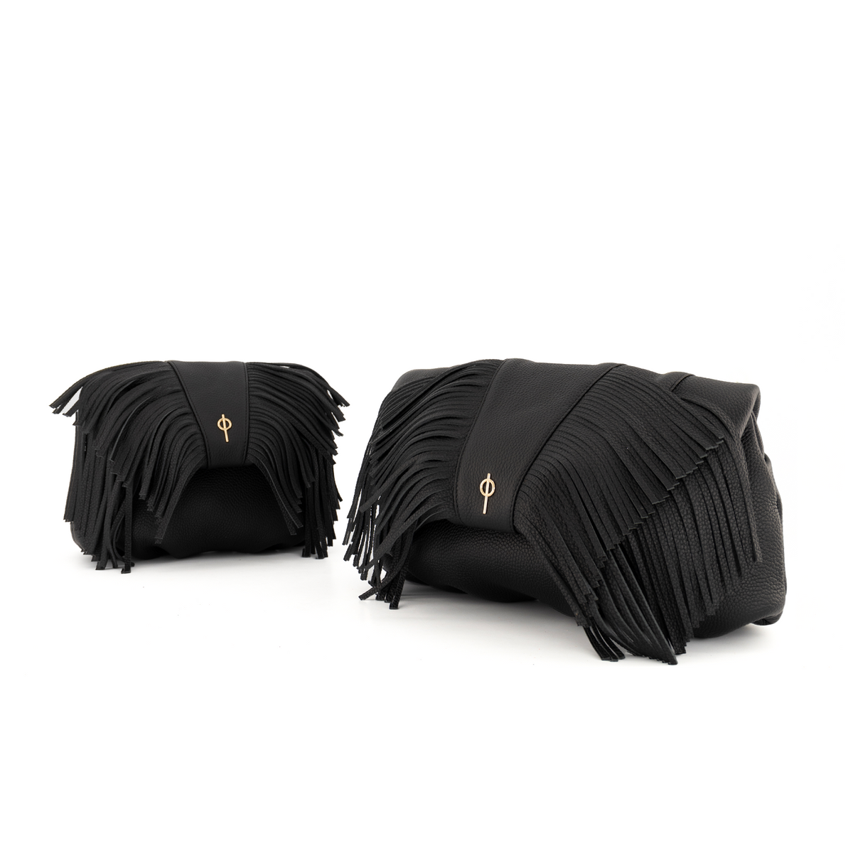 Otrera-Fringe Leda Black-Clutch-3-roqelvaxirum.shop