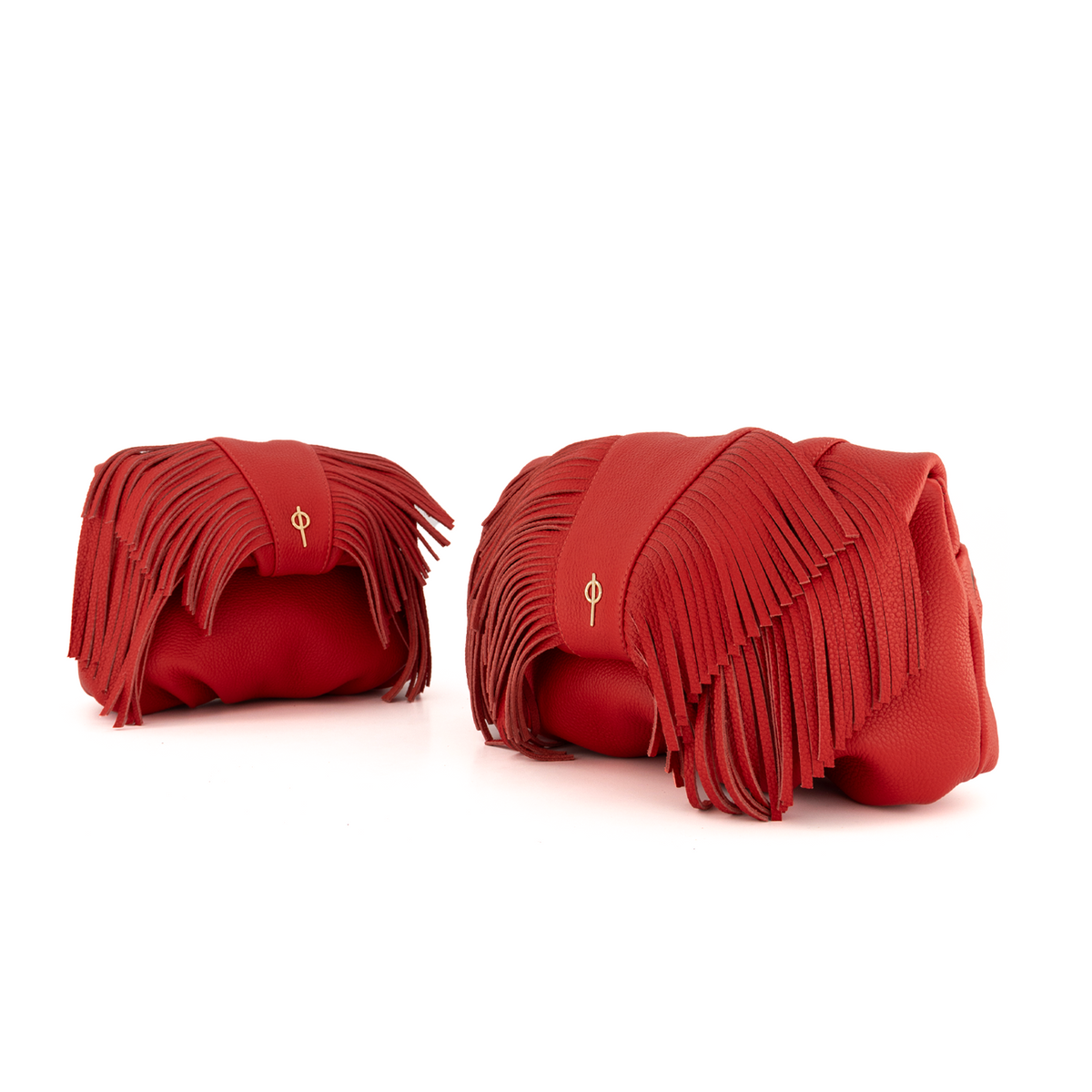 Otrera-Fringe Leda Red-Clutch-3-roqelvaxirum.shop