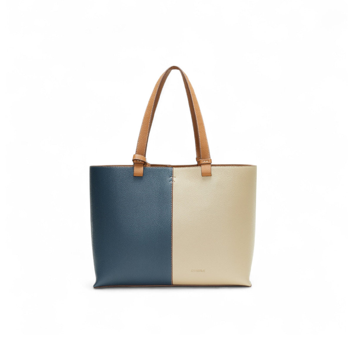 Otrera-Hebe Bag Navy&Rock-Shopper / Tote Bag-2-roqelvaxirum.shop