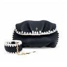 Otrera-Leda Macrame Black-Clutch-1-roqelvaxirum.shop