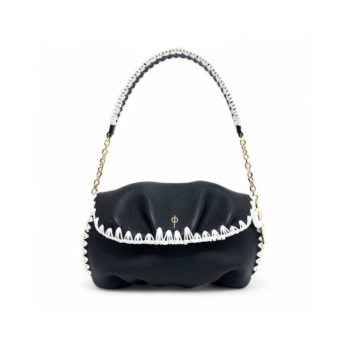 Otrera-Leda Macrame Black-Clutch-2-roqelvaxirum.shop